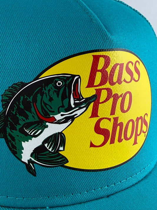 GORRA BASS PRO SHOPS LOGO ESTAMPADO AZUL AGUAMARINA