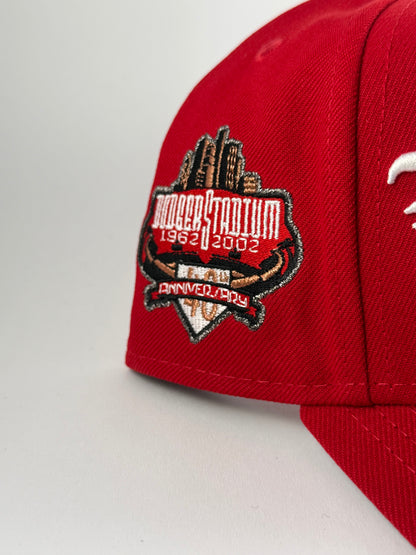 GORRA NEW ERA LOS ANGELES “DODGERS STADIUM” ROJA