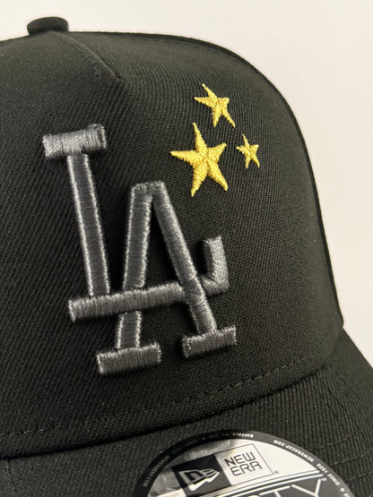 GORRA NEW ERA LOS ÁNGELES BLACK GOLD