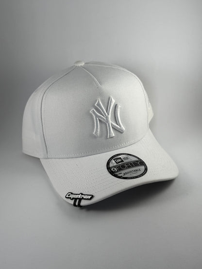 GORRA NEW ERA YANKEES ALL WHITE