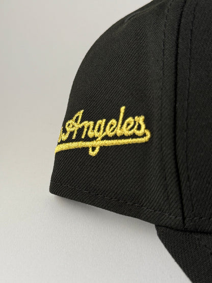GORRA NEW ERA LOS ÁNGELES BLACK GOLD