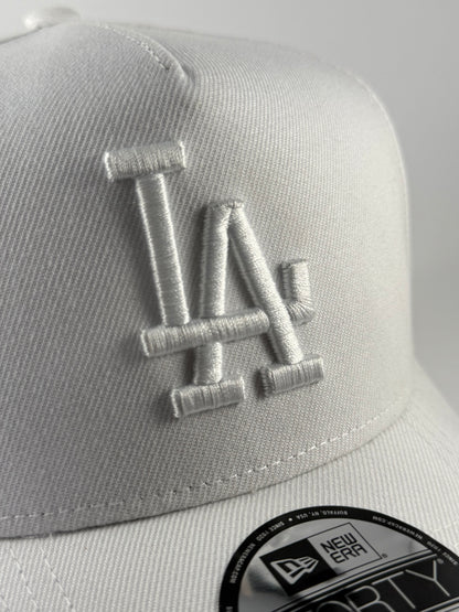 GORRA NEW ERA LOS ANGELES ALL WHITE