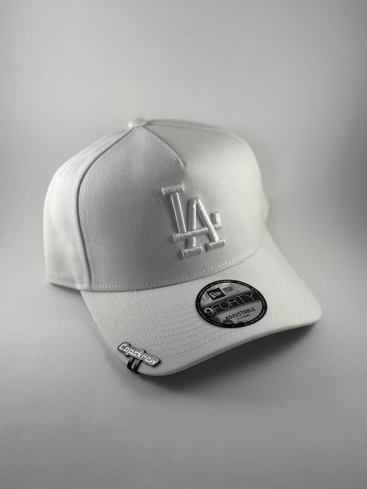 GORRA NEW ERA LOS ANGELES ALL WHITE
