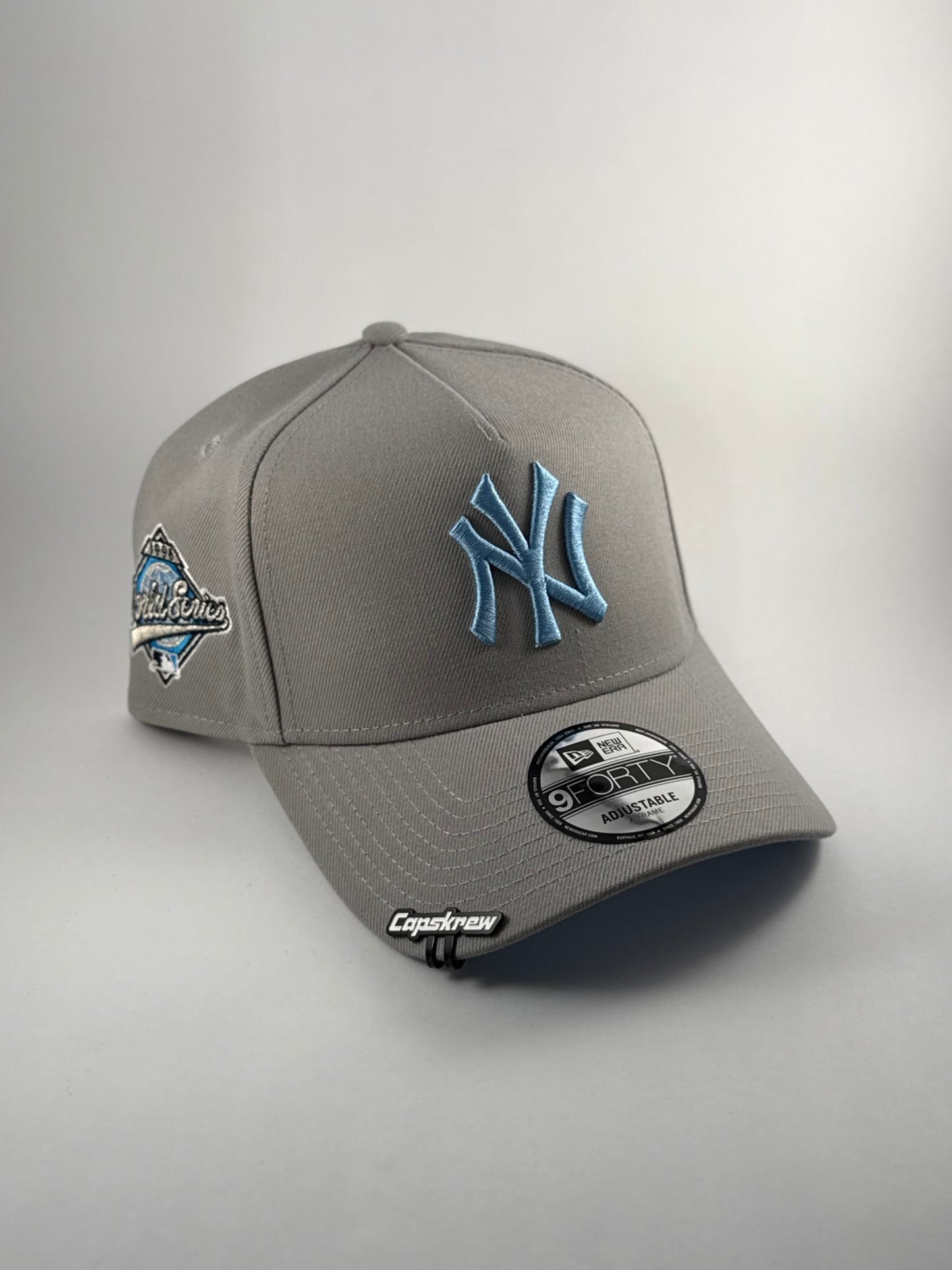 GORRA NEW ERA YANKEES “WORD SERIES” GRAY N BLUE