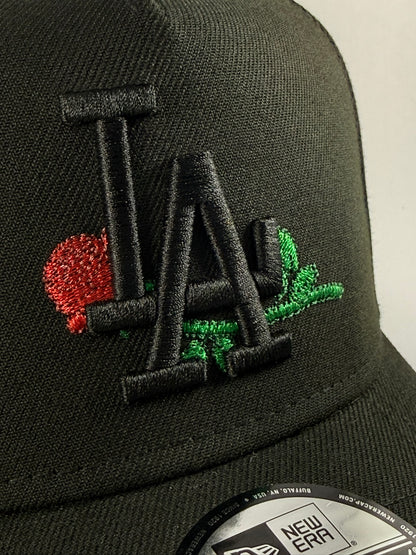 GORRA NEW ERA LOS ANGELES DODGERS 'BLACK N ROSES'