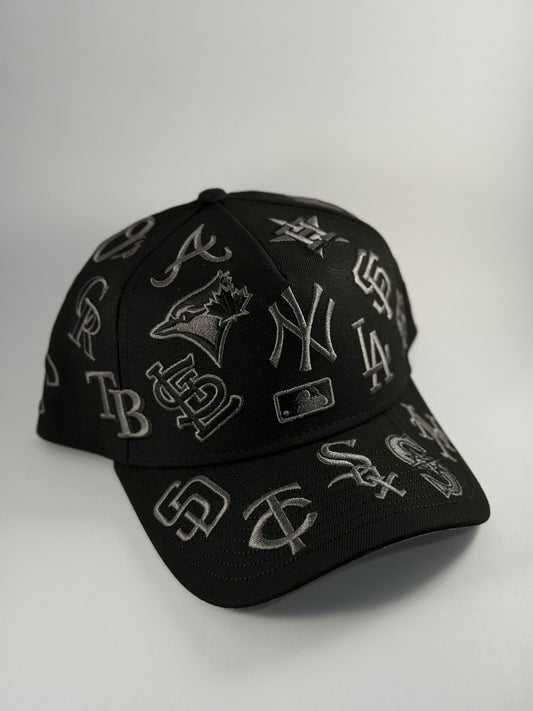 GORRA NEW ERA 'ALL OVER BLACK EDITION'