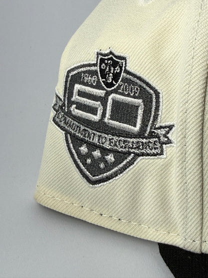 GORRA NEW ERA LAS VEGAS RAIDERS '50 ANNIVERSAY CHROME'