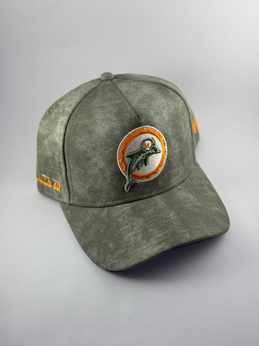 GORRA NEW ERA MIAMI DOLPHIS 'VINTAGE GREEN'