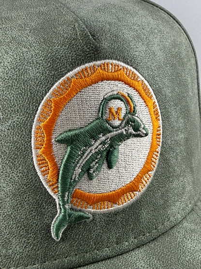 GORRA NEW ERA MIAMI DOLPHIS 'VINTAGE GREEN'
