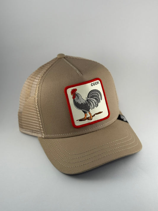 GORRA GOORIN COCK BEIGE