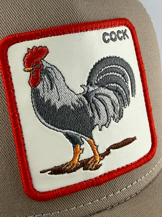 GORRA GOORIN COCK BEIGE
