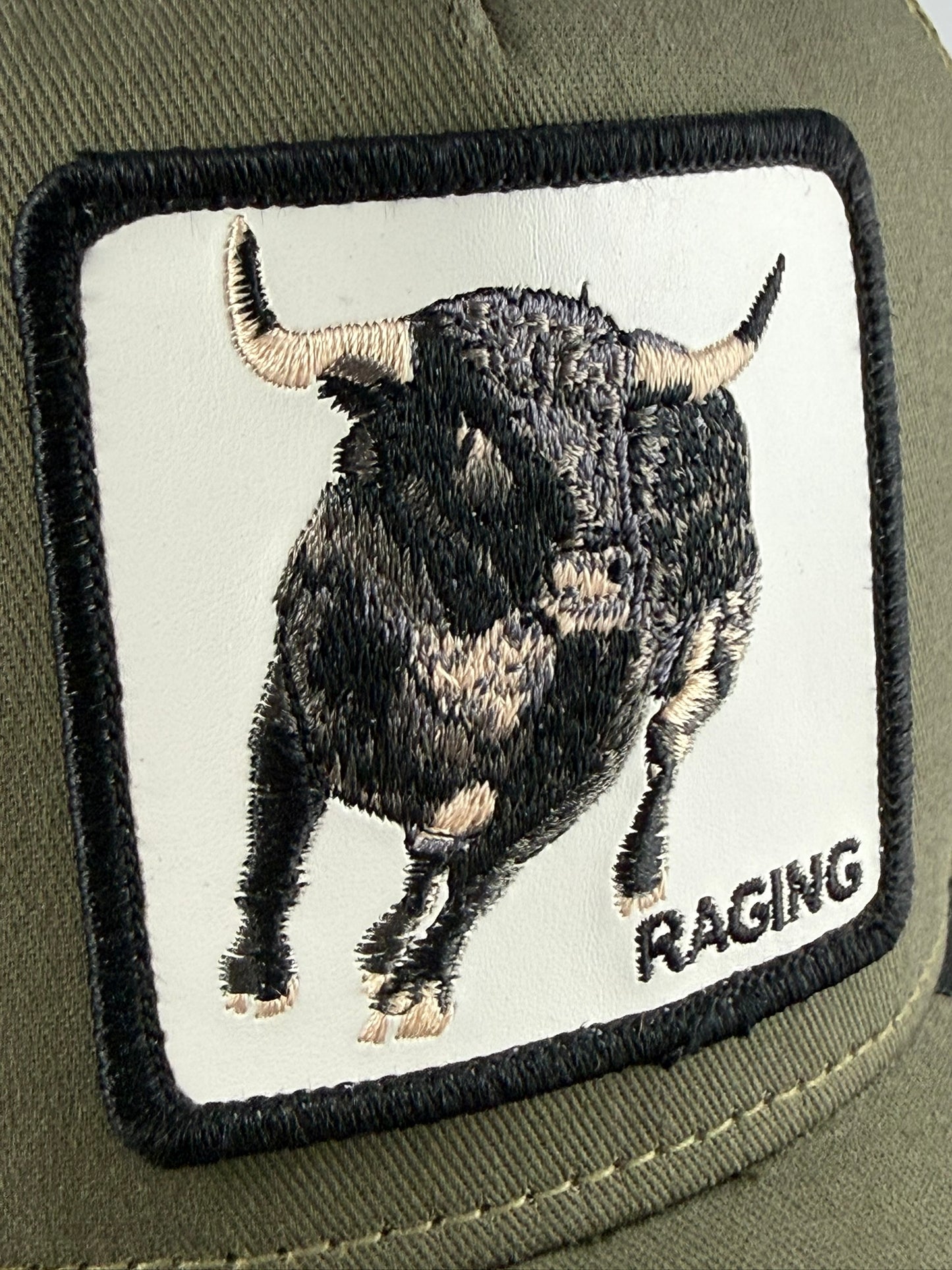 GORRA GOORIN RAGING TORO VERDE OLIVA