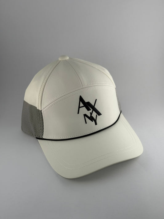 GORRA ARMANI 7 PANELES BLANCO