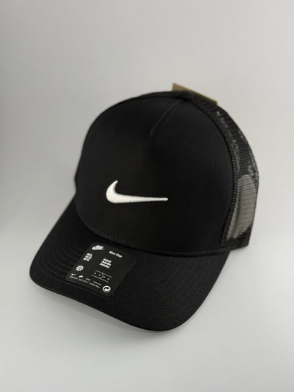 GORRA NIKE LOGO BORDADO CAMIONERA NEGRO