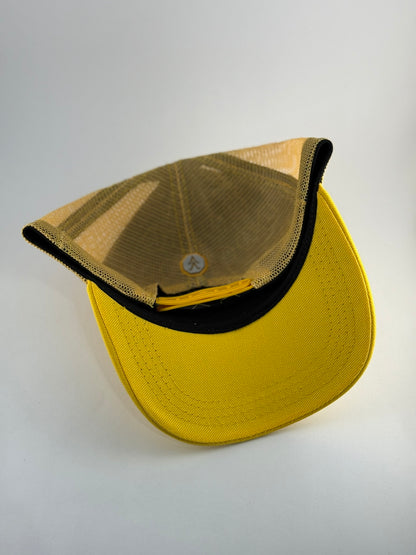 GORRA ALEVATE CAMIONERA TRUCKER AJUSTABLE AMARILLA