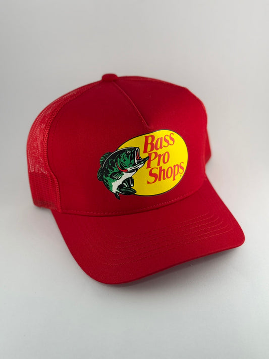 GORRA BASS PRO SHOPS LOGO ESTAMPADO ROJA