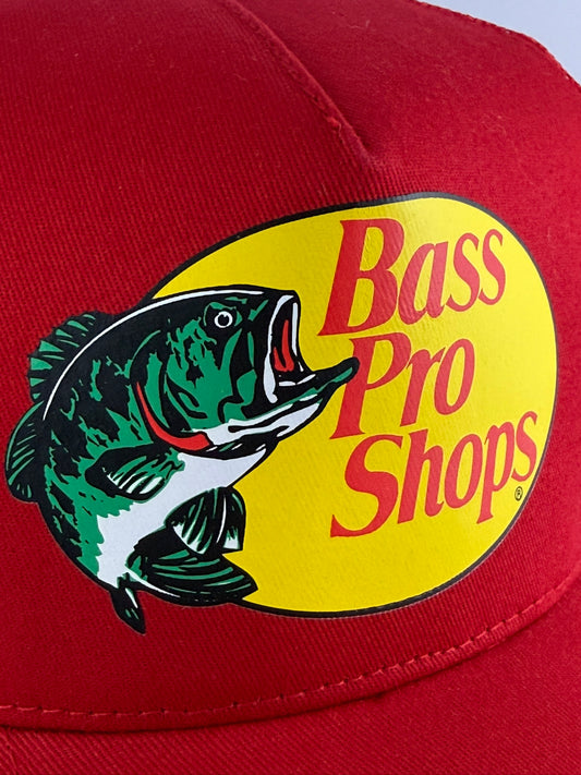 GORRA BASS PRO SHOPS LOGO ESTAMPADO ROJA